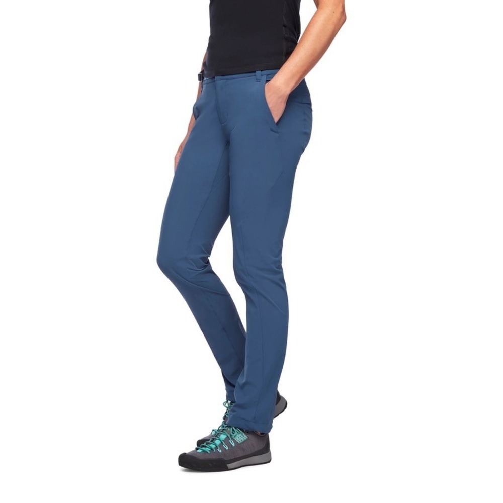 Black Diamond Womens Alpine Light Pants Blue Technical Climbing Hiking Pants/6